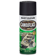 Rust-Oleum Camouflage Spray Black 340g 1916830