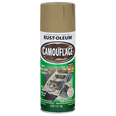 Rust-Oleum Camouflage Spray Khaki 340g 1917830