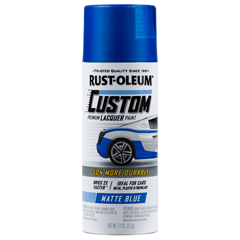 Rust-Oleum Premium Custom Lacquer Matte Blue 311g 311485