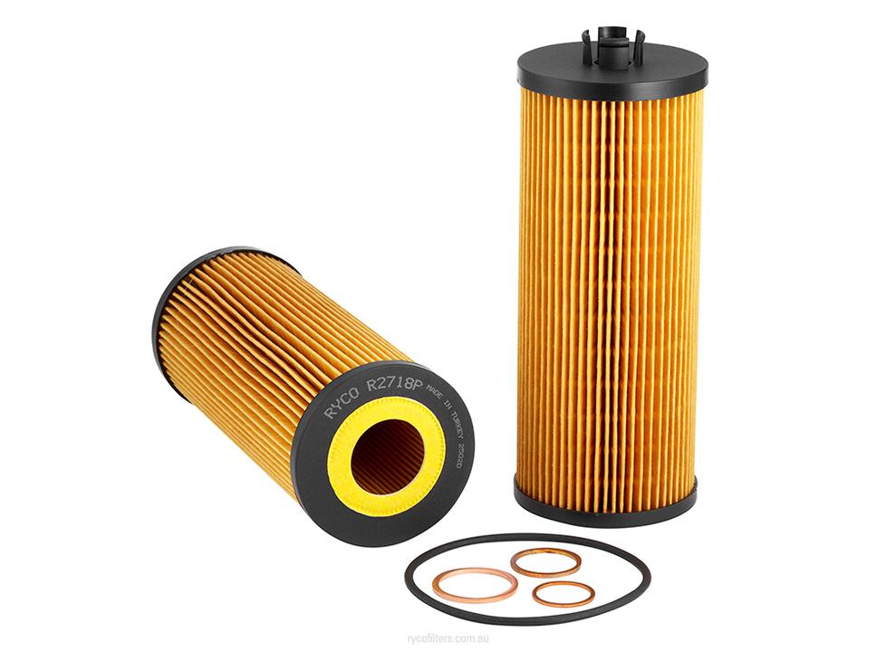 Ryco Oil Filter Heavy Duty Cartridge R2718P