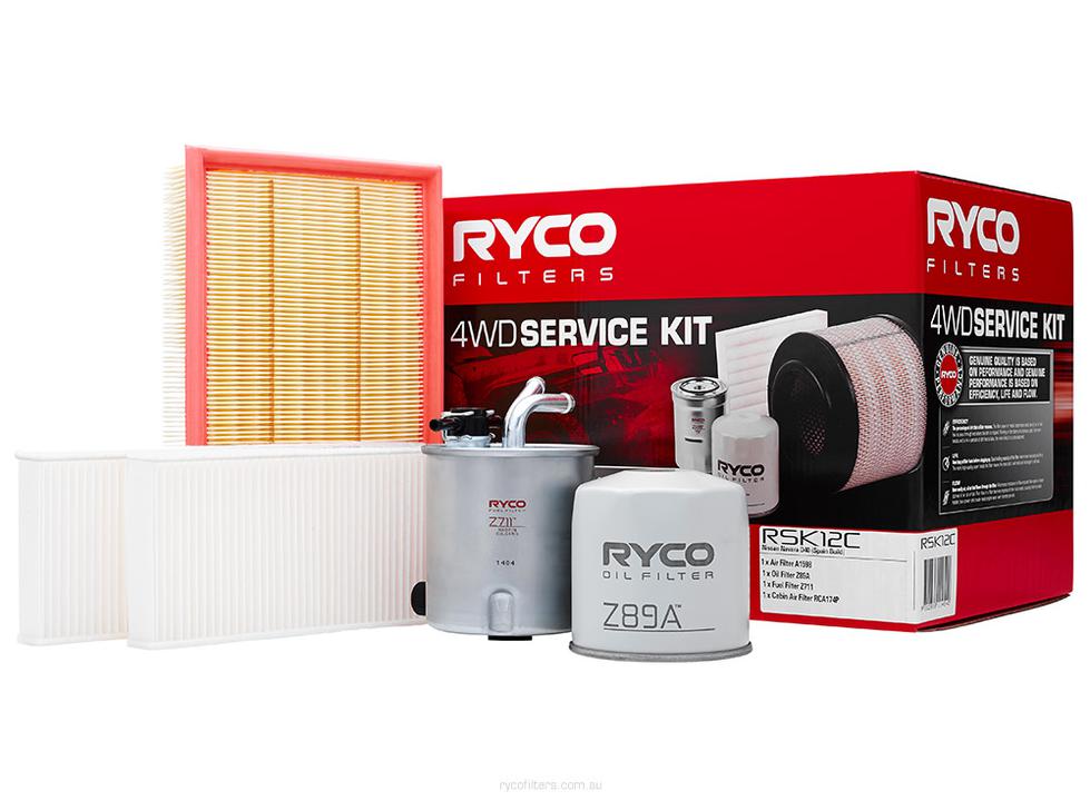 Ryco Filter Service Kit 4x4 RSK12C