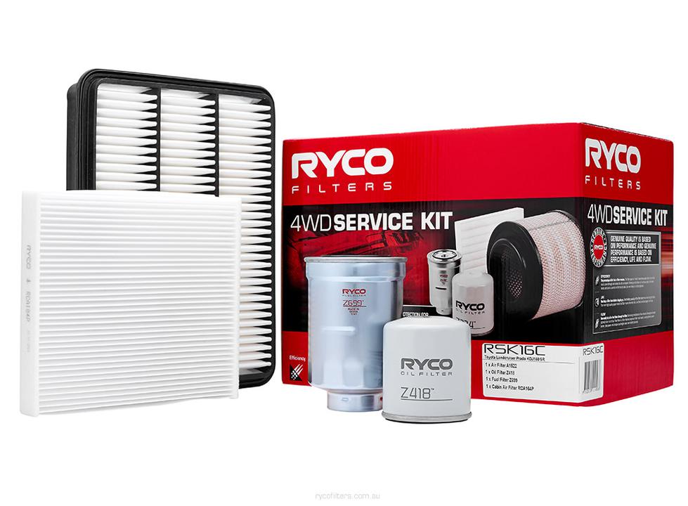 Ryco Filter Service Kit 4x4 RSK16C