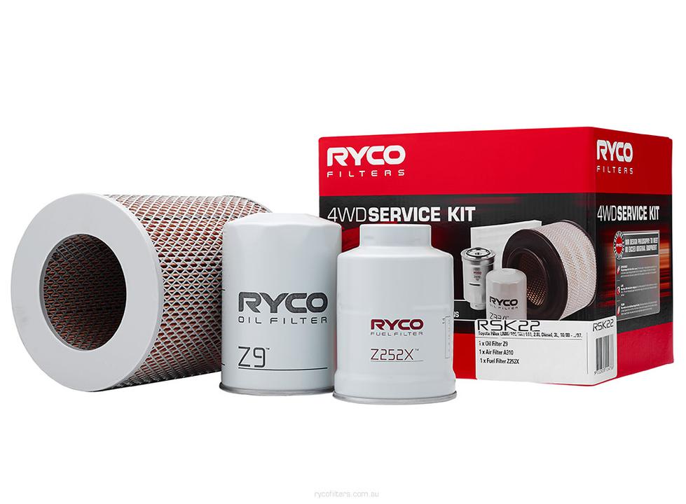 Ryco Filter Service Kit 4x4 RSK22