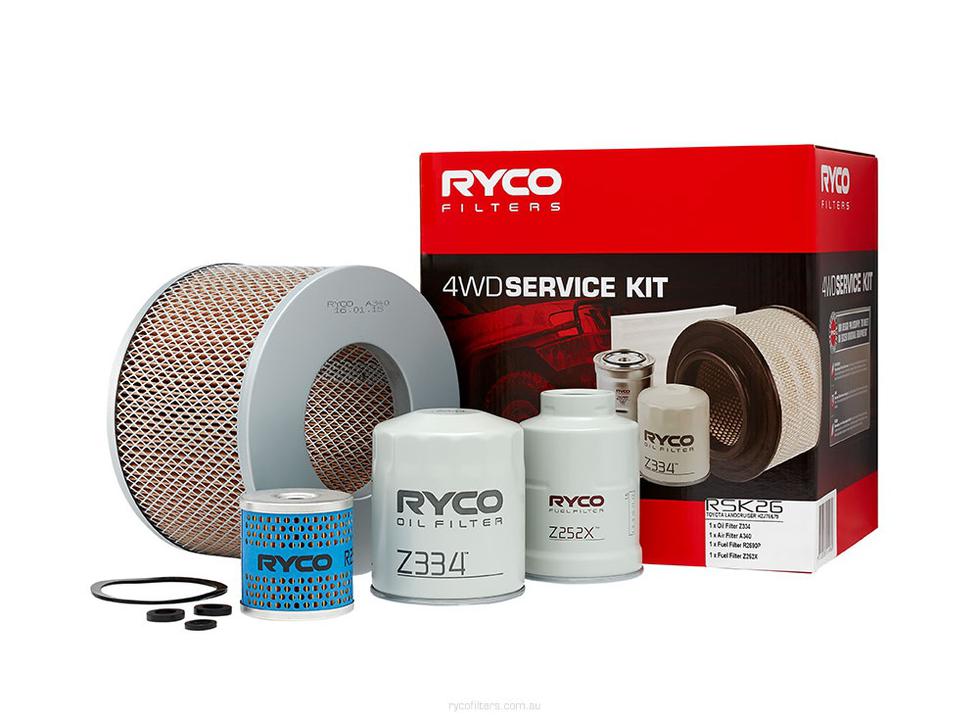 Ryco Filter Service Kit 4x4 RSK26