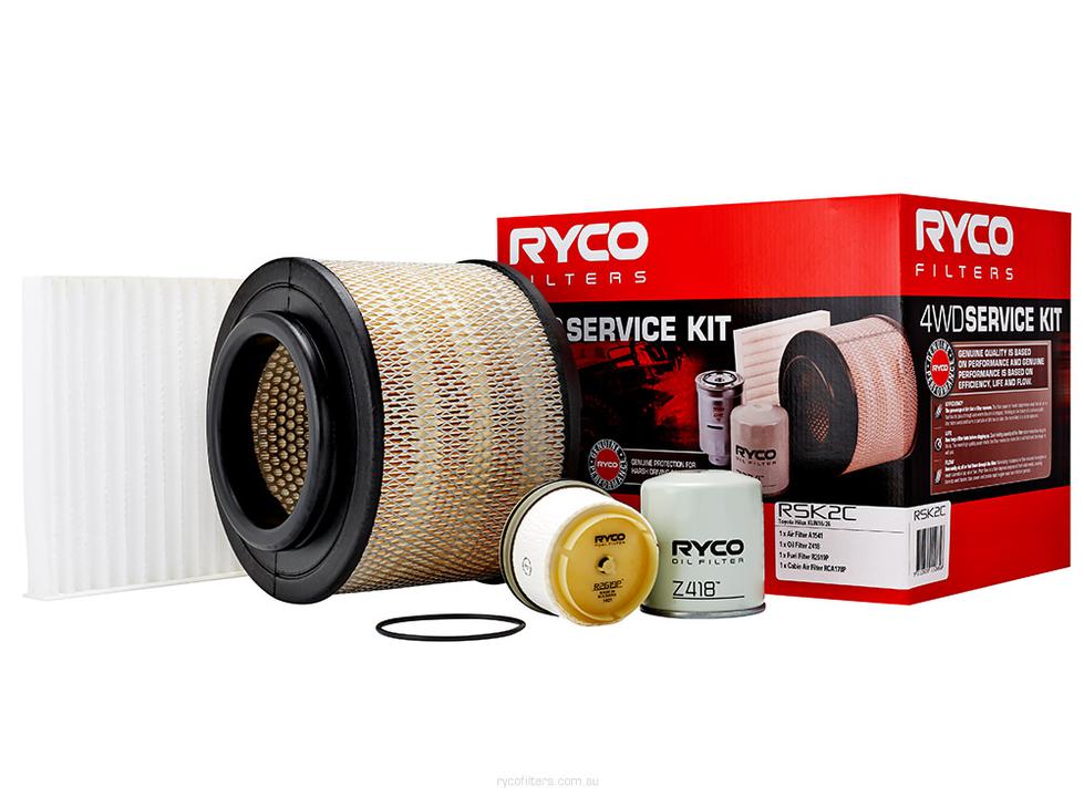 Ryco Filter Service Kit 4x4 RSK2C