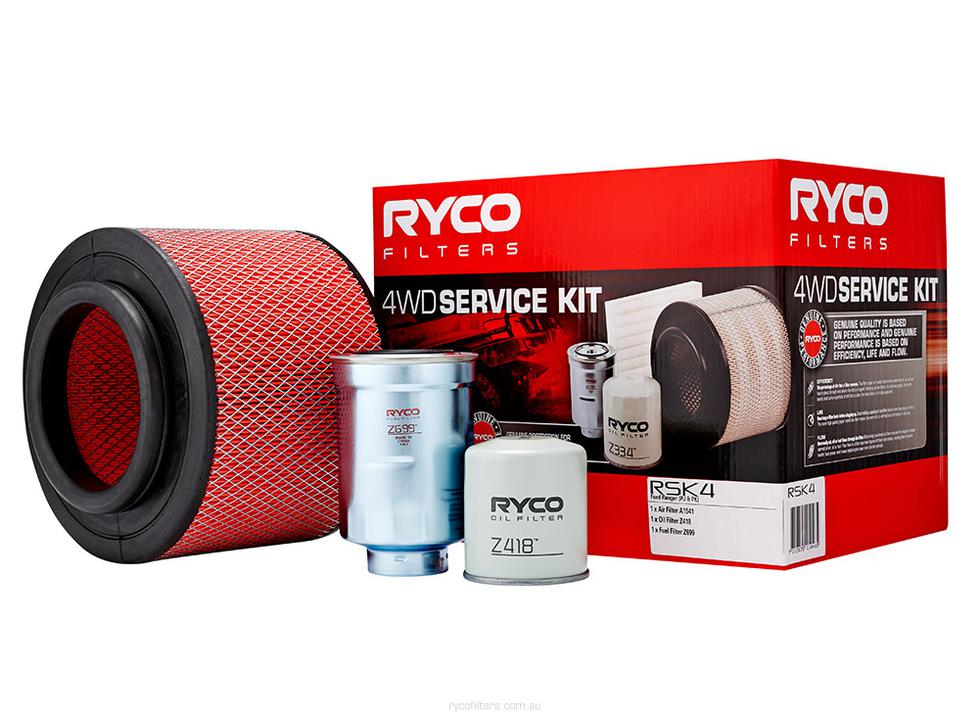 Ryco Filter Service Kit 4x4 RSK4