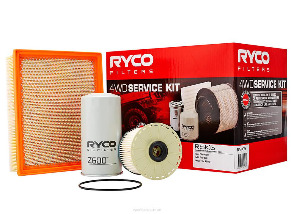 Ryco Filter Service Kit 4x4 RSK6