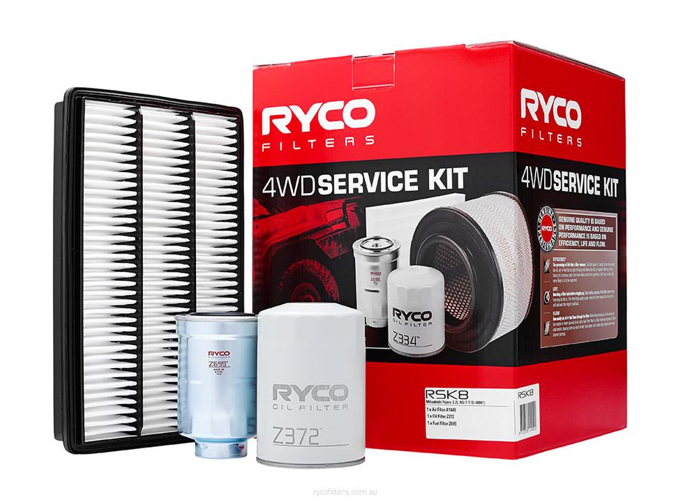 Ryco Filter Service Kit 4x4 RSK8