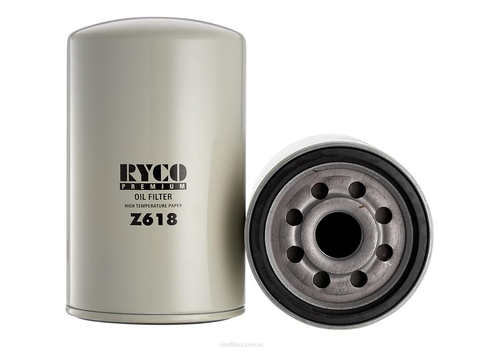 Ryco Oil Filter Z618