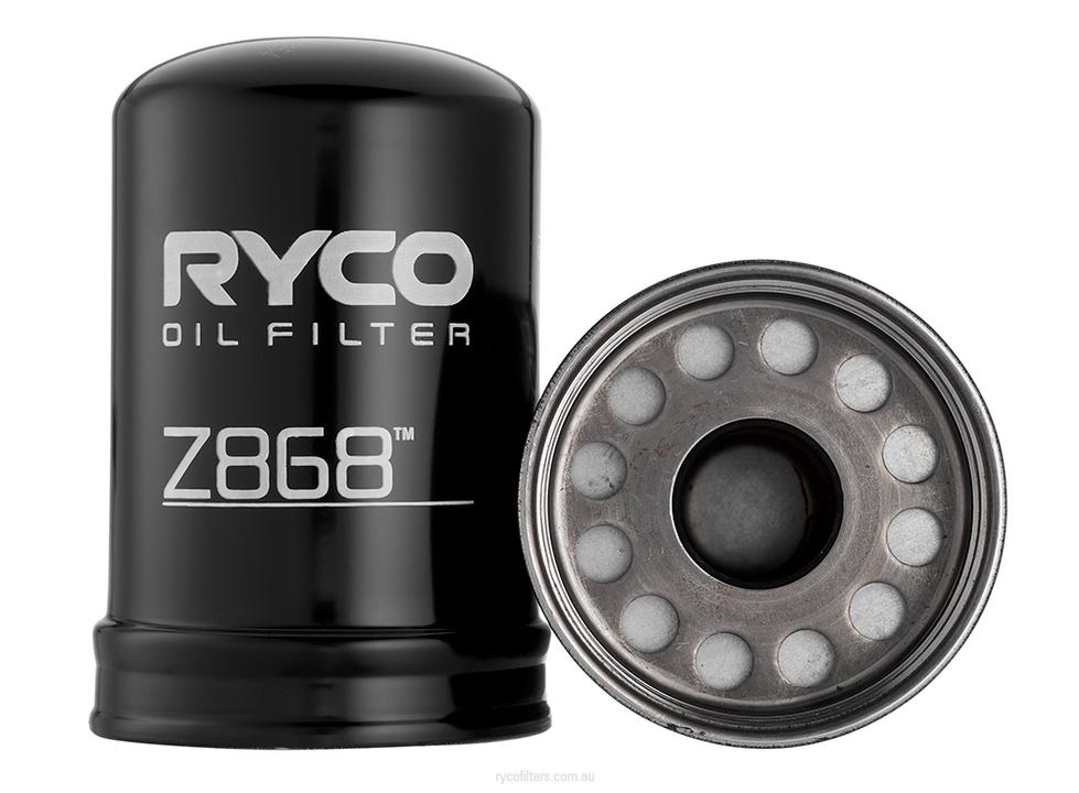Ryco Oil Filter Heavy Duty Spin-On Z868