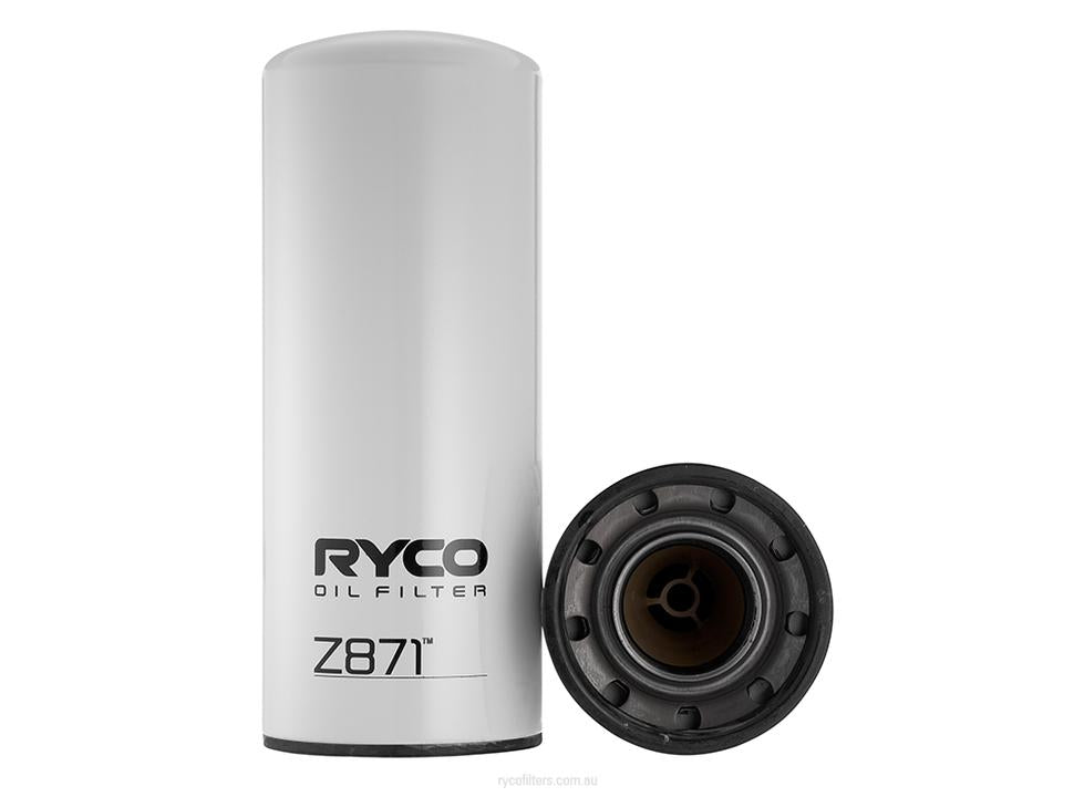 Ryco Oil Filter Heavy Duty Spin-On Z871