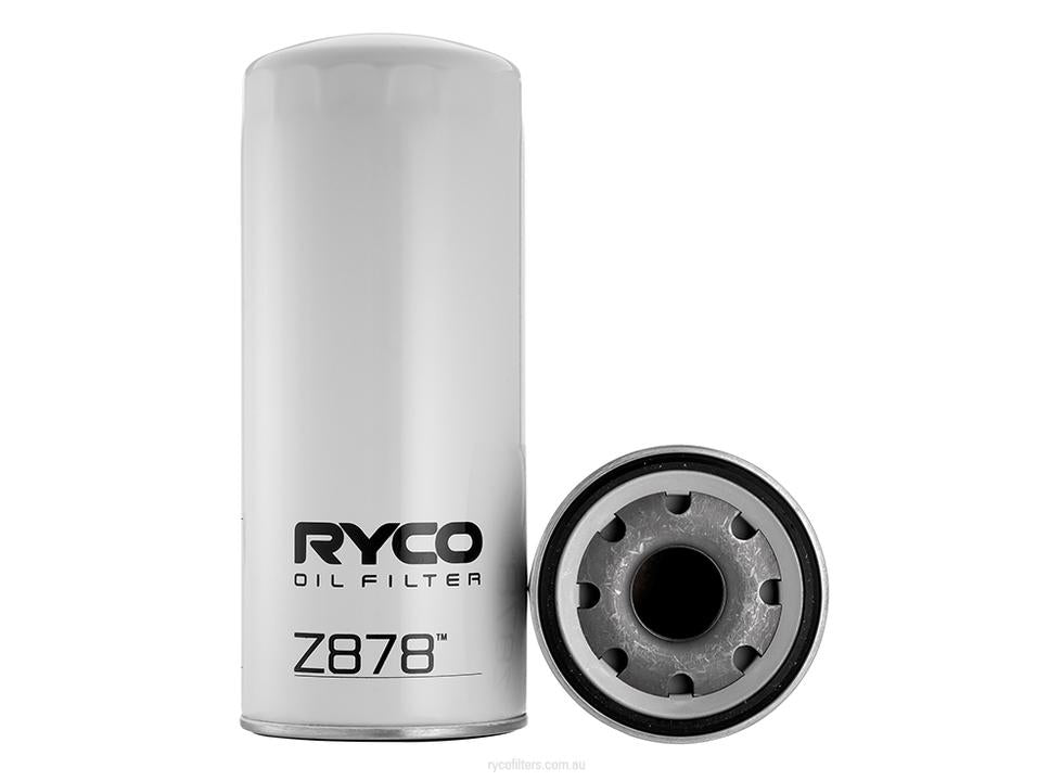Ryco Oil Filter Heavy Duty Spin-On Z878