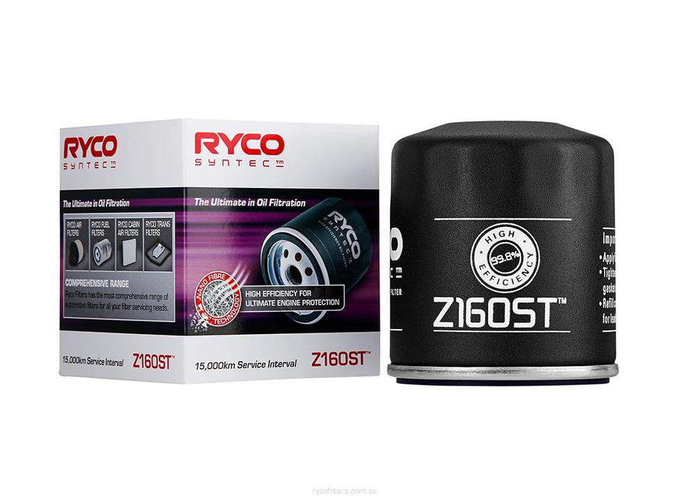 Ryco Syntec Oil Filter Z160ST