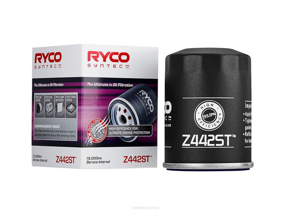 Ryco Syntec Oil Filter Z442ST