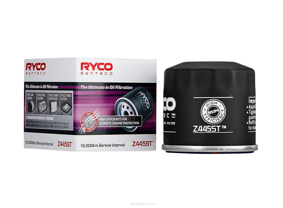 Ryco Syntec Oil Filter Z445ST