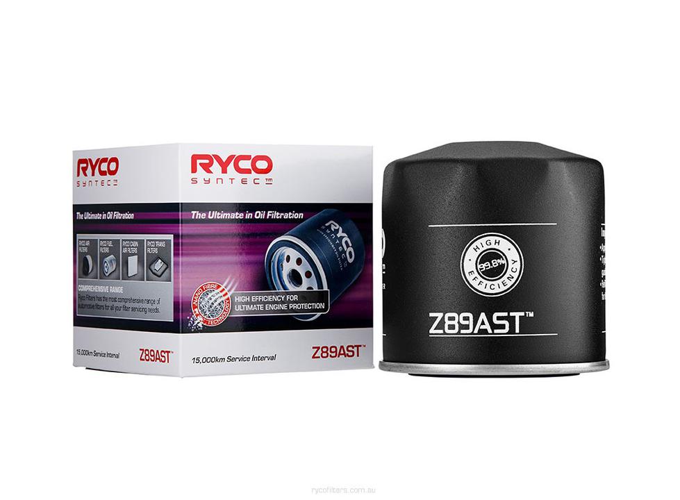 Ryco Syntec Oil Filter Z89AST