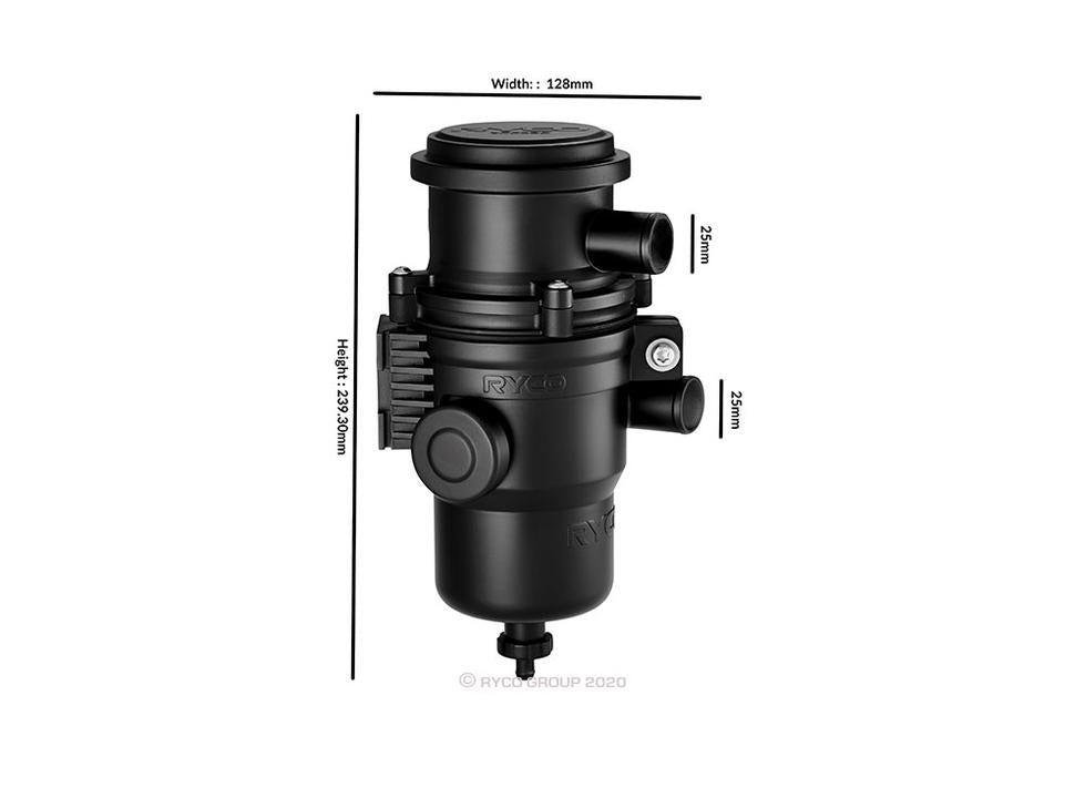 Ryco Catch Can Crankcase Ventilation Filter Assembly RCC351