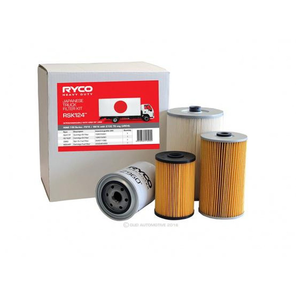 Ryco HD Service Kit RSK124