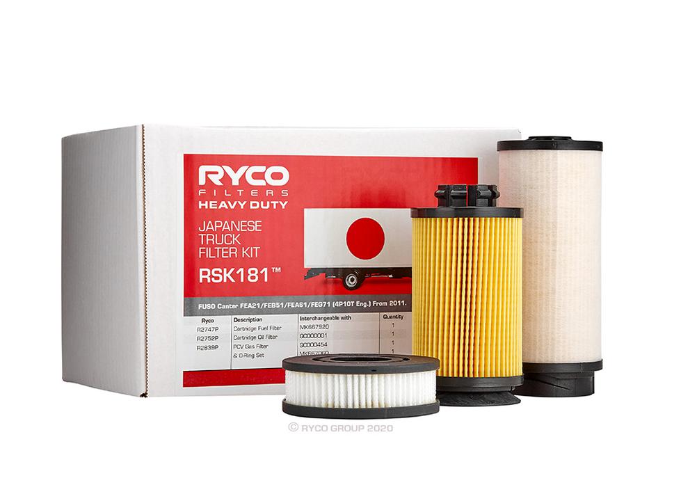 Ryco HD Filter Service Kit RSK181