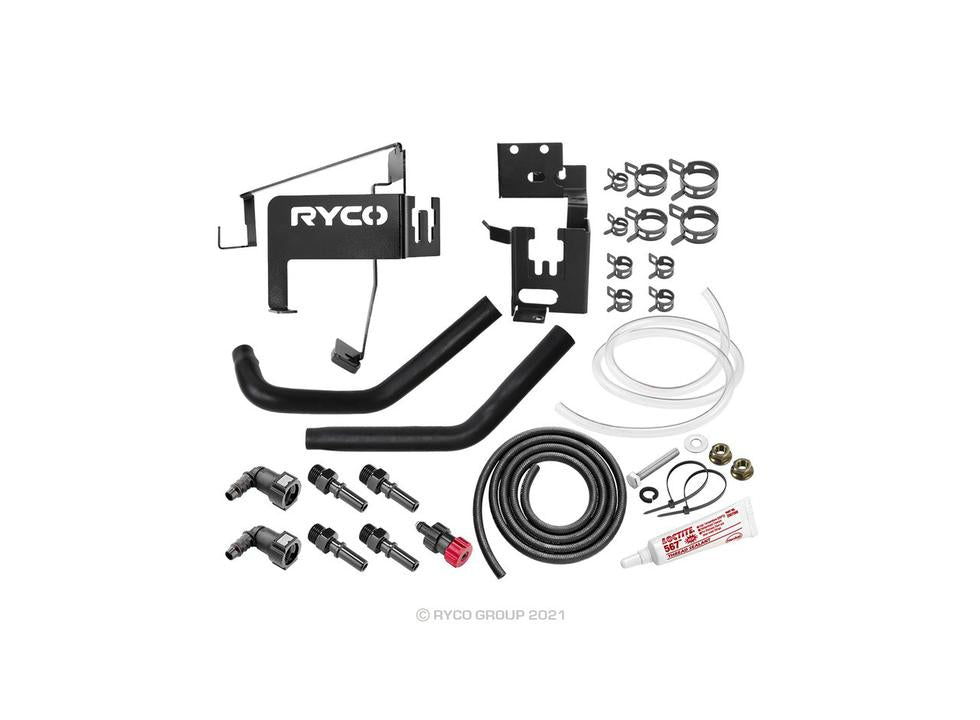 Ryco Vehicle Specific Catch Can and Fuel Water Separator Installation Kit RVSK117