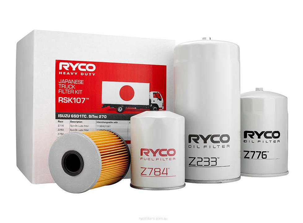 Ryco HD Service Kit RSK107