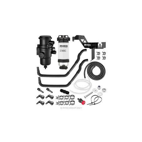 Ryco 4WD Catch Can and Fuel Water Separator Filtration Upgrade X101R