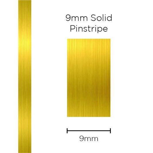 SAAS Pinstripe Solid Gold 9mm x 10m 11306
