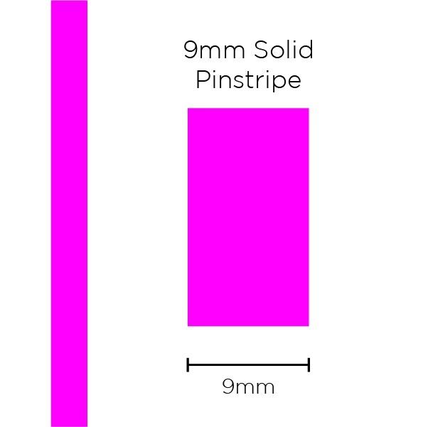 SAAS Pinstripe Solid Pink 9mm x 10m 11311
