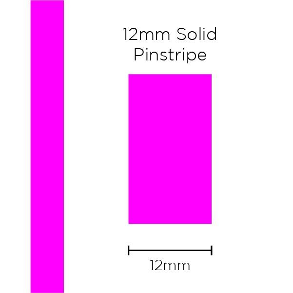 SAAS Pinstripe Solid Pink 12mm x 10m 11411