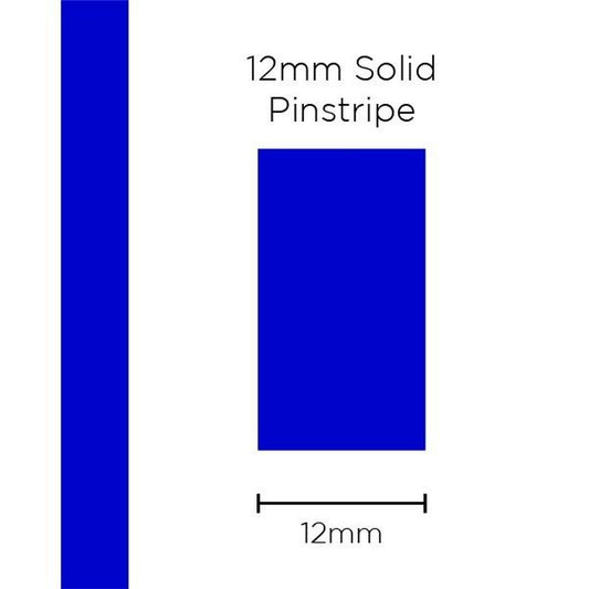 SAAS Pinstripe Solid Dark Blue 12mm x 10m 11415