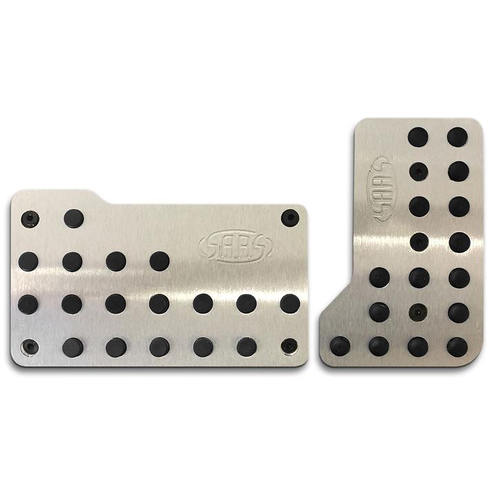 SAAS Pedal Pad Kit Auto - Aluminium Black 23121BA