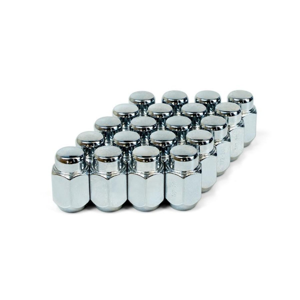 SAAS Wheel Nut Acorn Taper M12x1.50 Chrome 35mm (20 Pack) 23526B