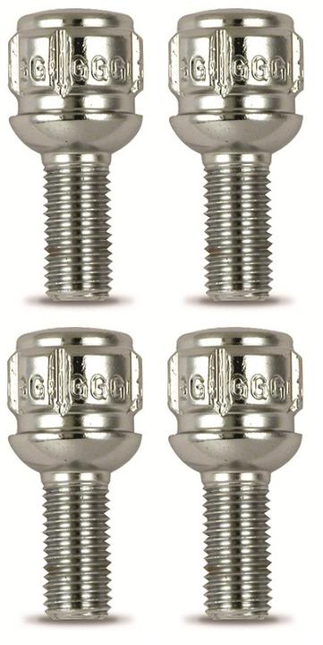 SAAS Locking Wheel Bolts Ball Seat M12x1.5 (4 Pack) 90386