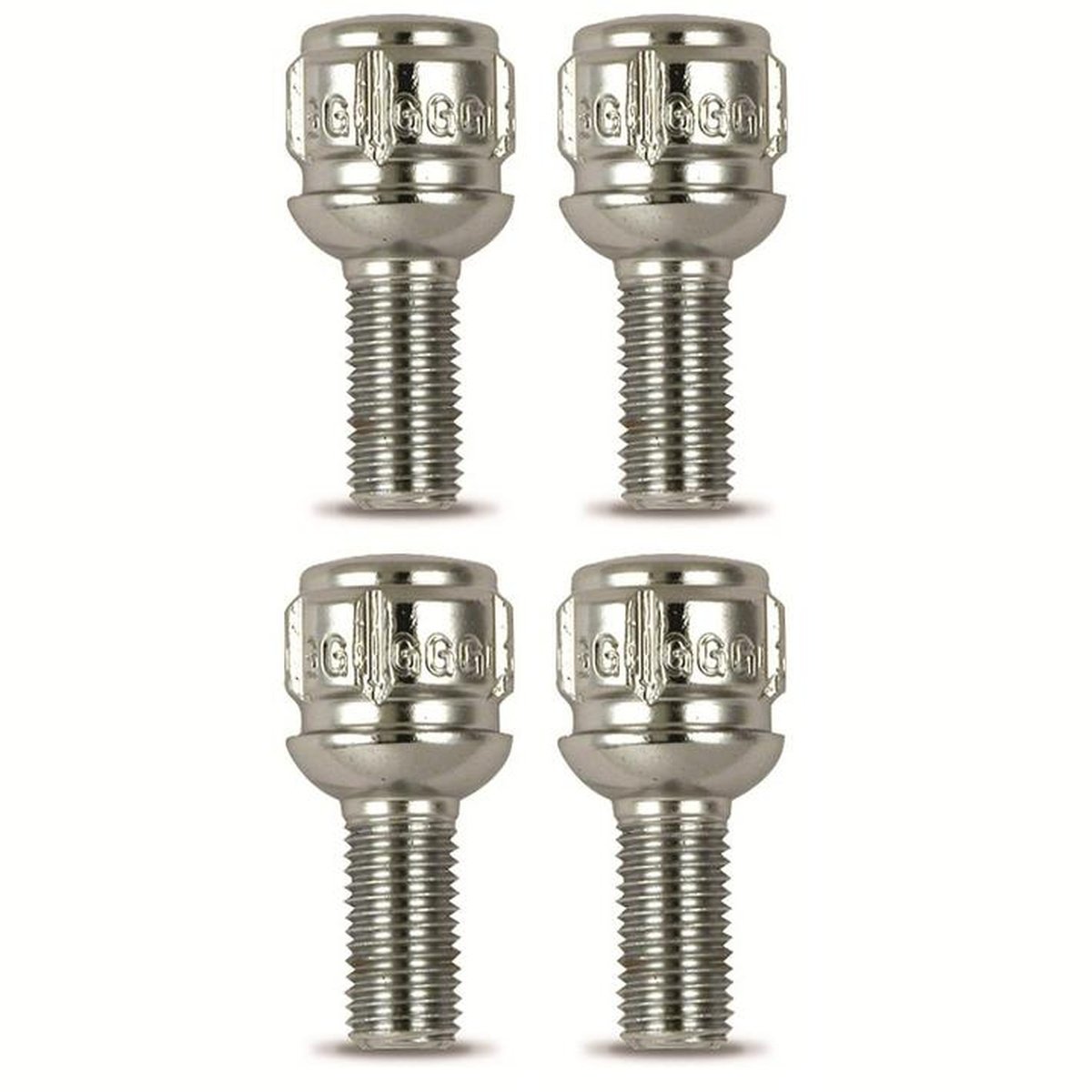 SAAS Locking Wheel Bolts Ball Seat M12x1.5 (4 Pack) 90386