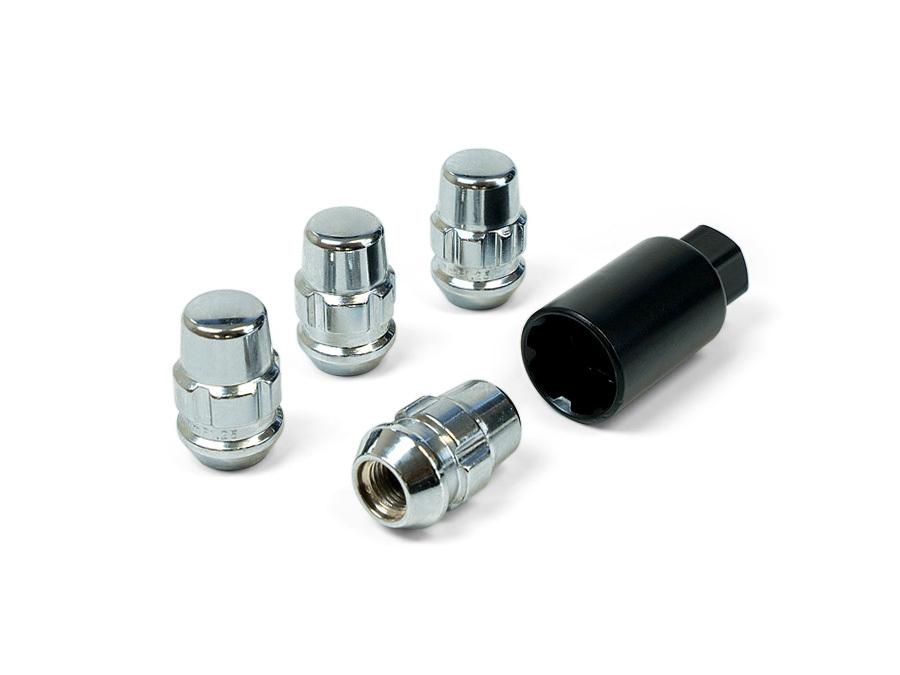 SAAS Locking Wheel Nuts Splined Acorn Bulge 7/16"" (4 Pack) 923320