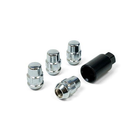 SAAS Locking Wheel Nuts Splined Acorn Bulge 7/16"" (4 Pack) 923320
