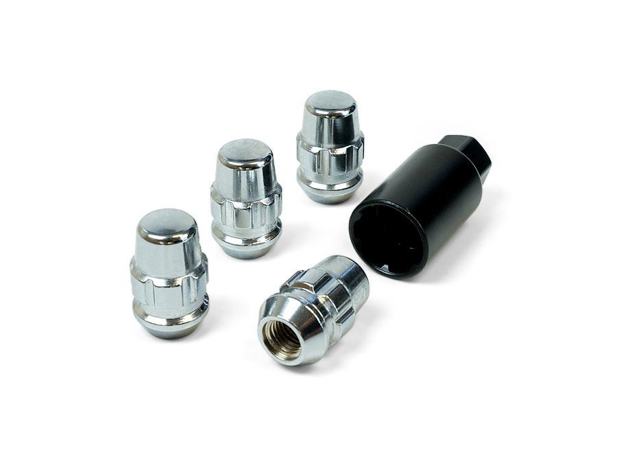 SAAS Locking Wheel Nuts Splined Acorn Bulge M12x1.50 (4 Pack) 923326