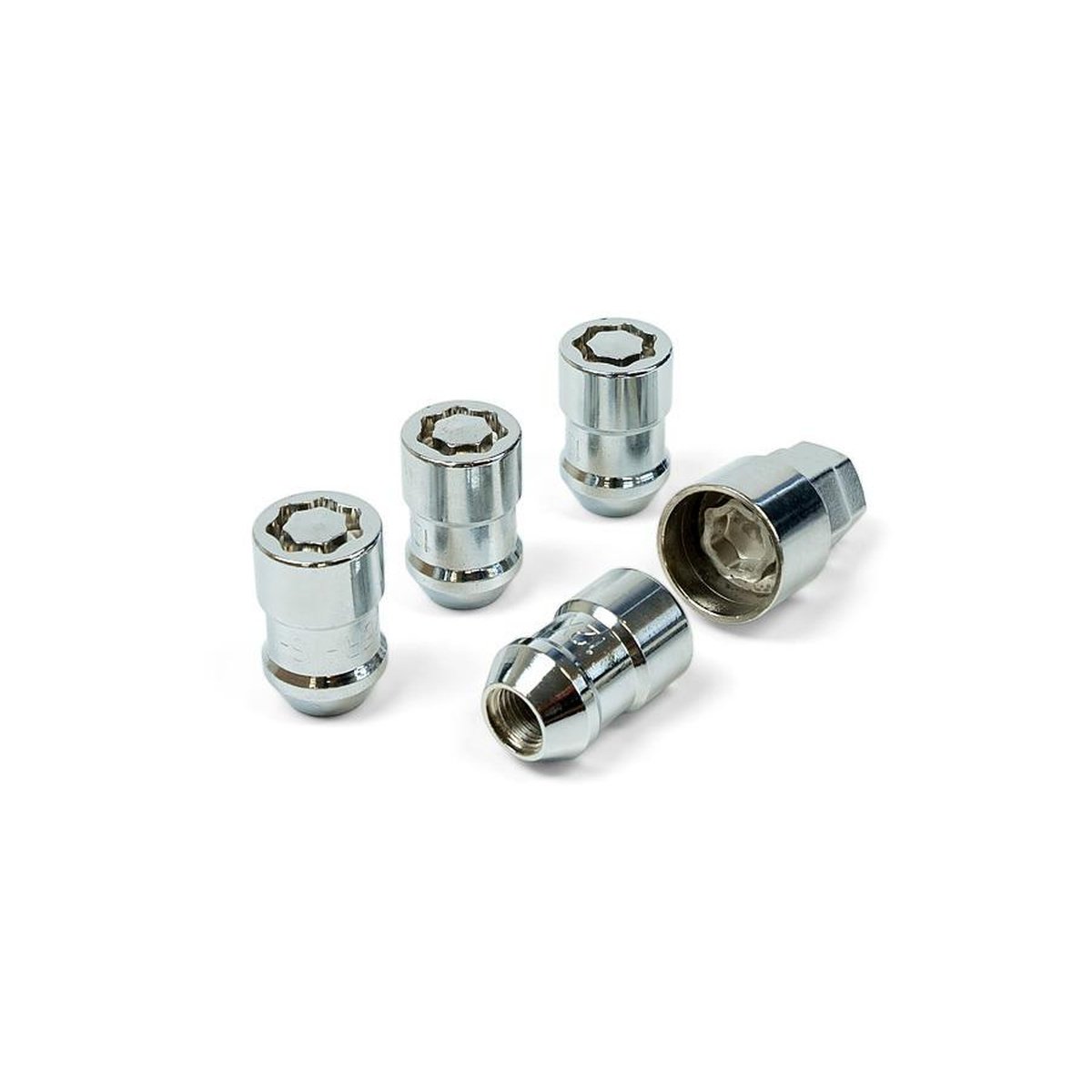 SAAS Locking Wheel Nuts Internal Star Bulge M12x1.25 (4 Pack) 933525
