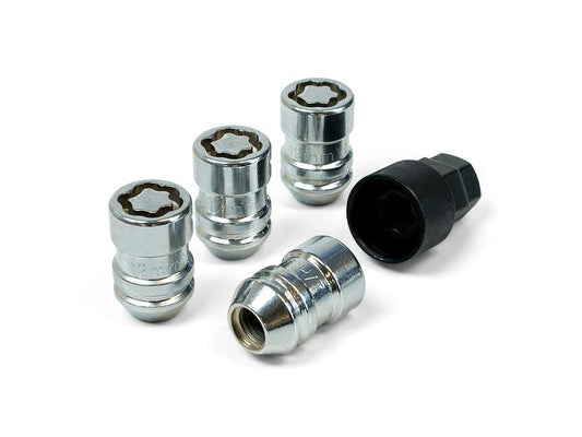 SAAS Locking Wheel Nuts Internal Star Bulge M12x1.50 (4 Pack) 933526
