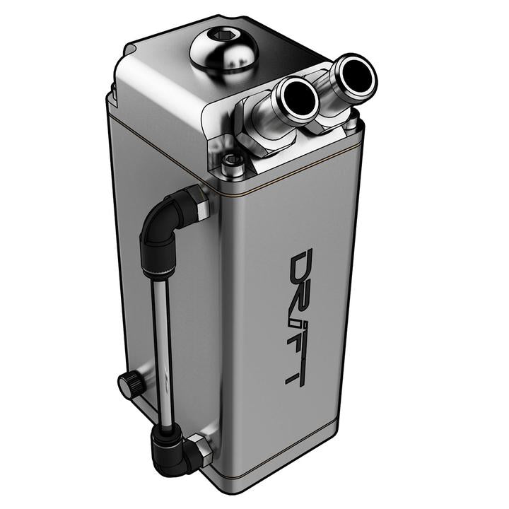 SAAS Oil Catch Can Rectangle (Polished) 600mL D1-OCT-P