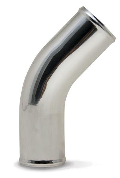 SAAS Aluminium Pipe 76mm ID x 45 Degree Polished SAP7645P