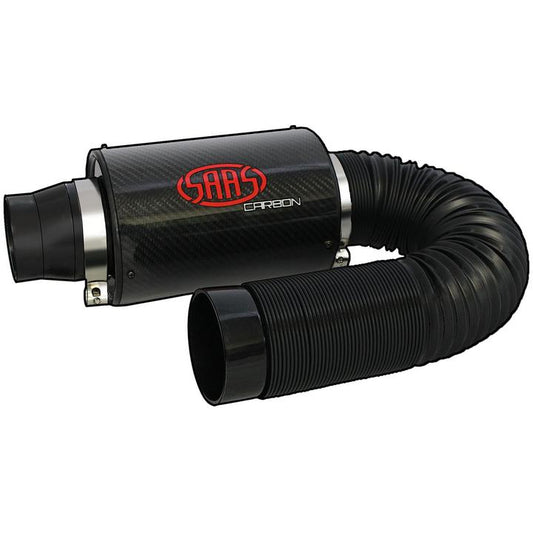 SAAS Cold Air Box Filter Kit 76mm Gloss Carbon SF1003
