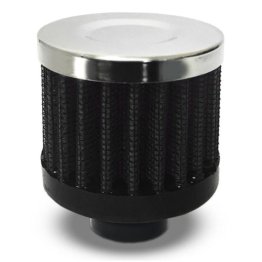 SAAS Breather Filter 12mm Neck Black SF8612