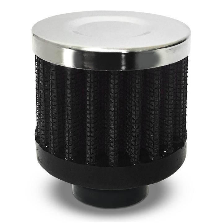 SAAS Breather Filter 18mm Neck Black SF8618