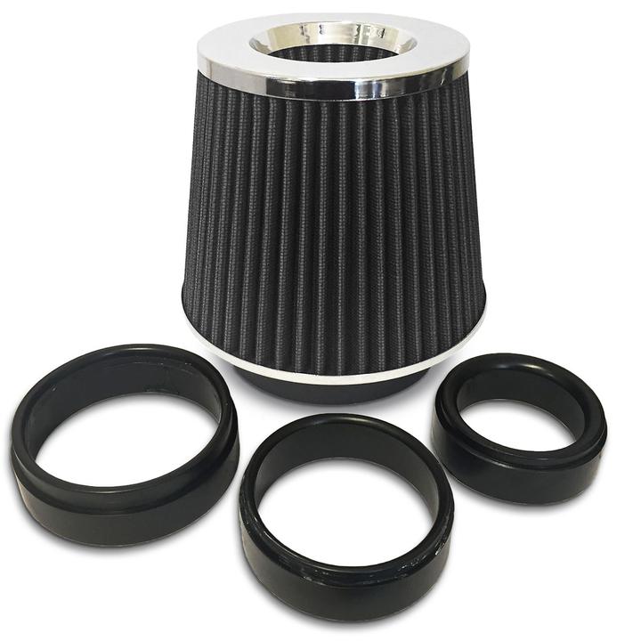SAAS Pod Filter Black Multifit 60-76-89-100mm SFM01BL