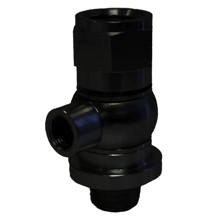 SAAS VE V6 Oil Pressure Adaptor M16x2.0 Black SGA1006