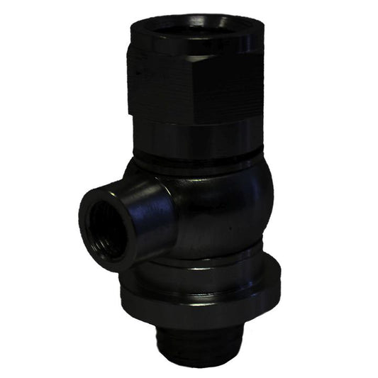 SAAS VE V6 Oil Pressure Adaptor M16x2.0 Black SGA1006