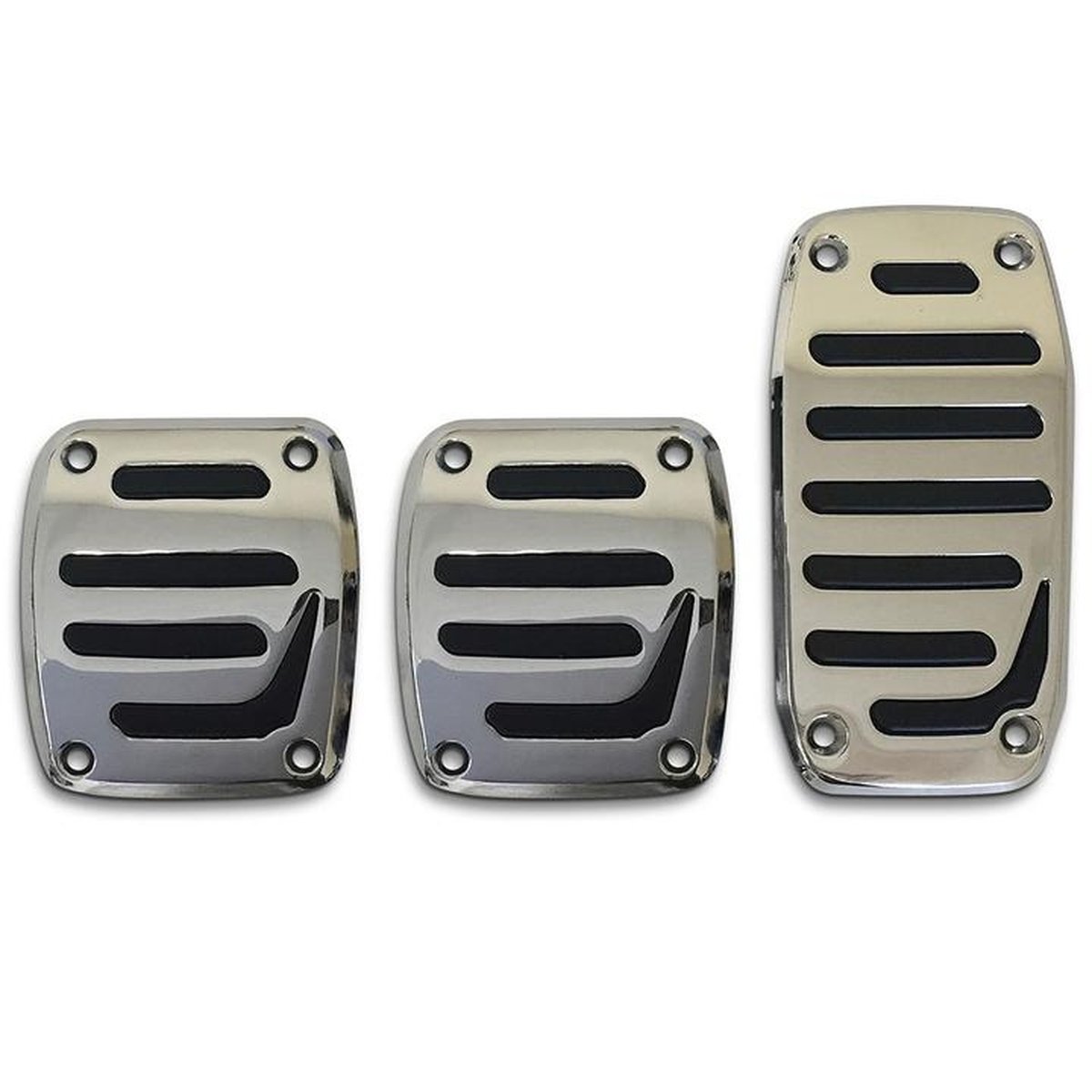 SAAS Pedal Pad Kit Manual - Chrome SPKM8577