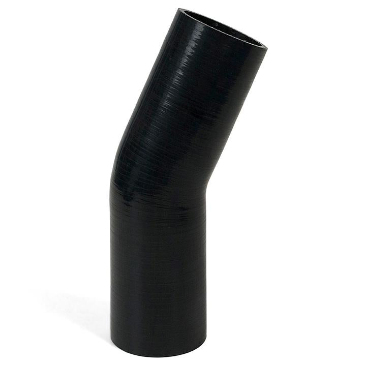 SAAS Silicone 23 Degree Hose 70 x 70mm Black SSH237070