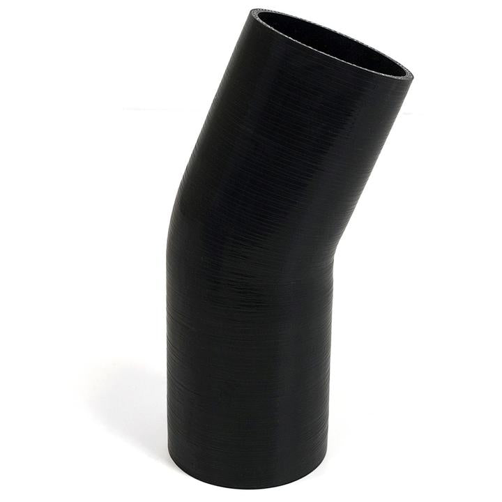 SAAS Silicone 23 Degree Hose 89 x 89mm Black SSH238989